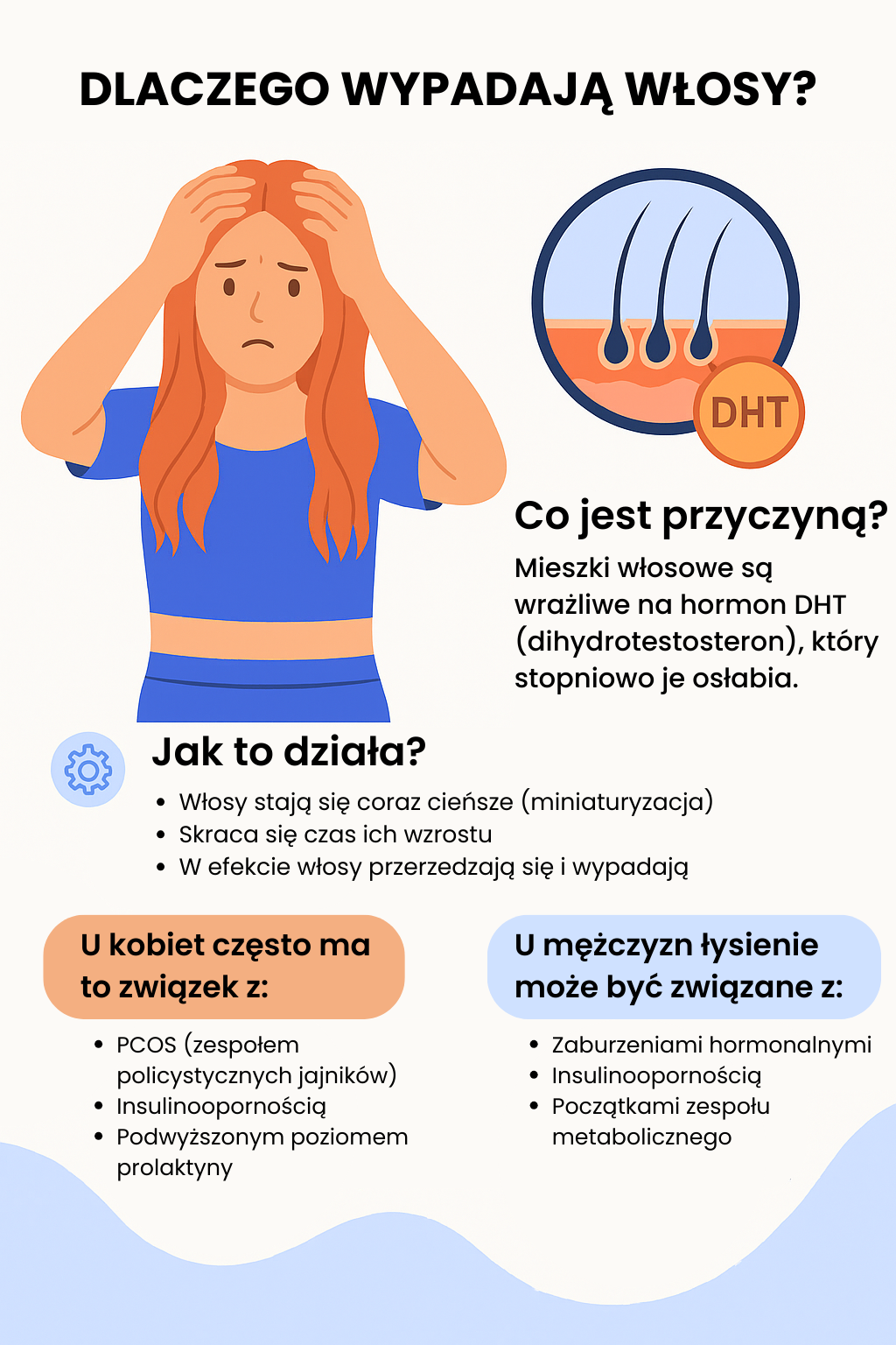 Dlaczego włosy wypadają?